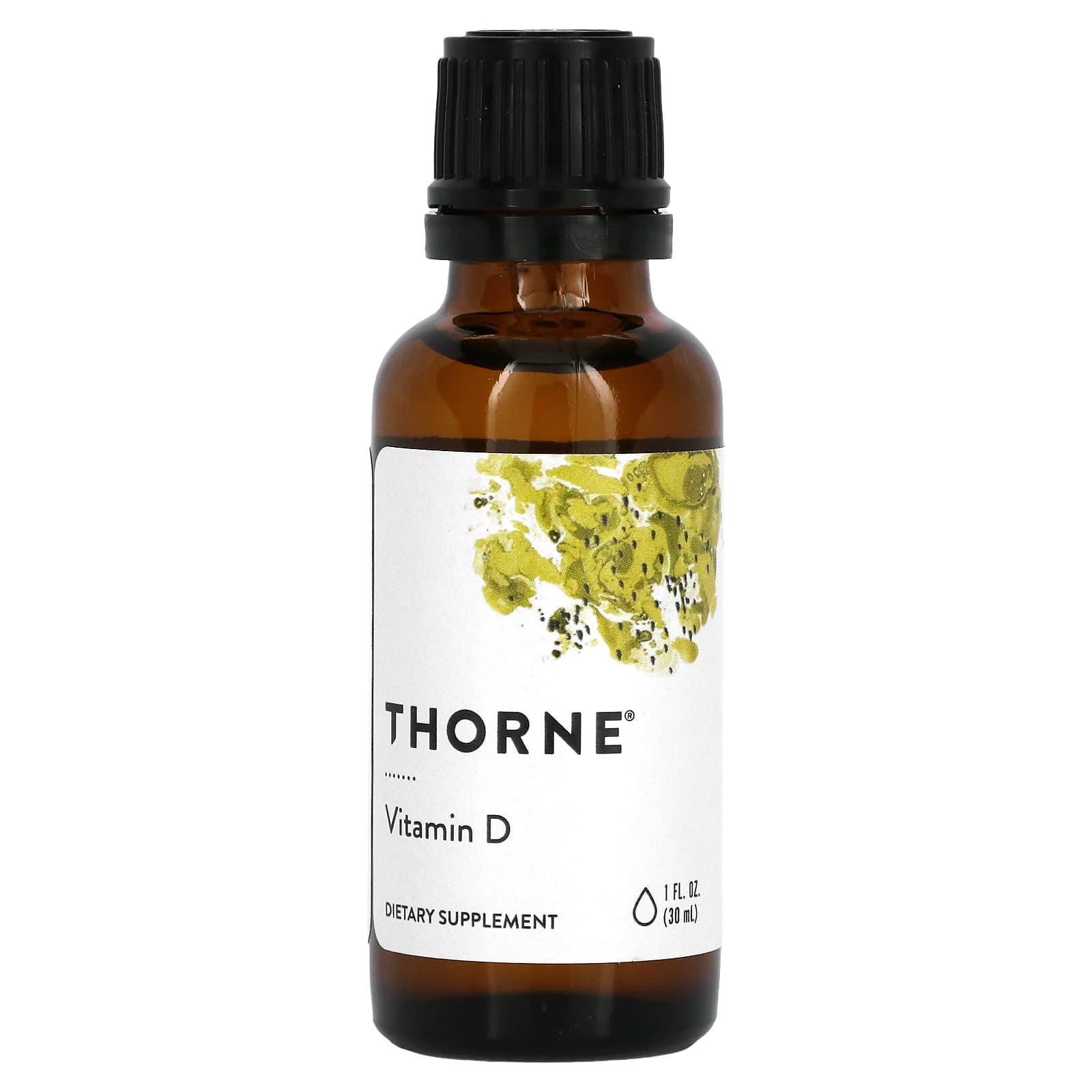 Thorne Research, Vitamin D Liquid, 1 Fl Oz UPC 693749168010 | HiLife Vitamins